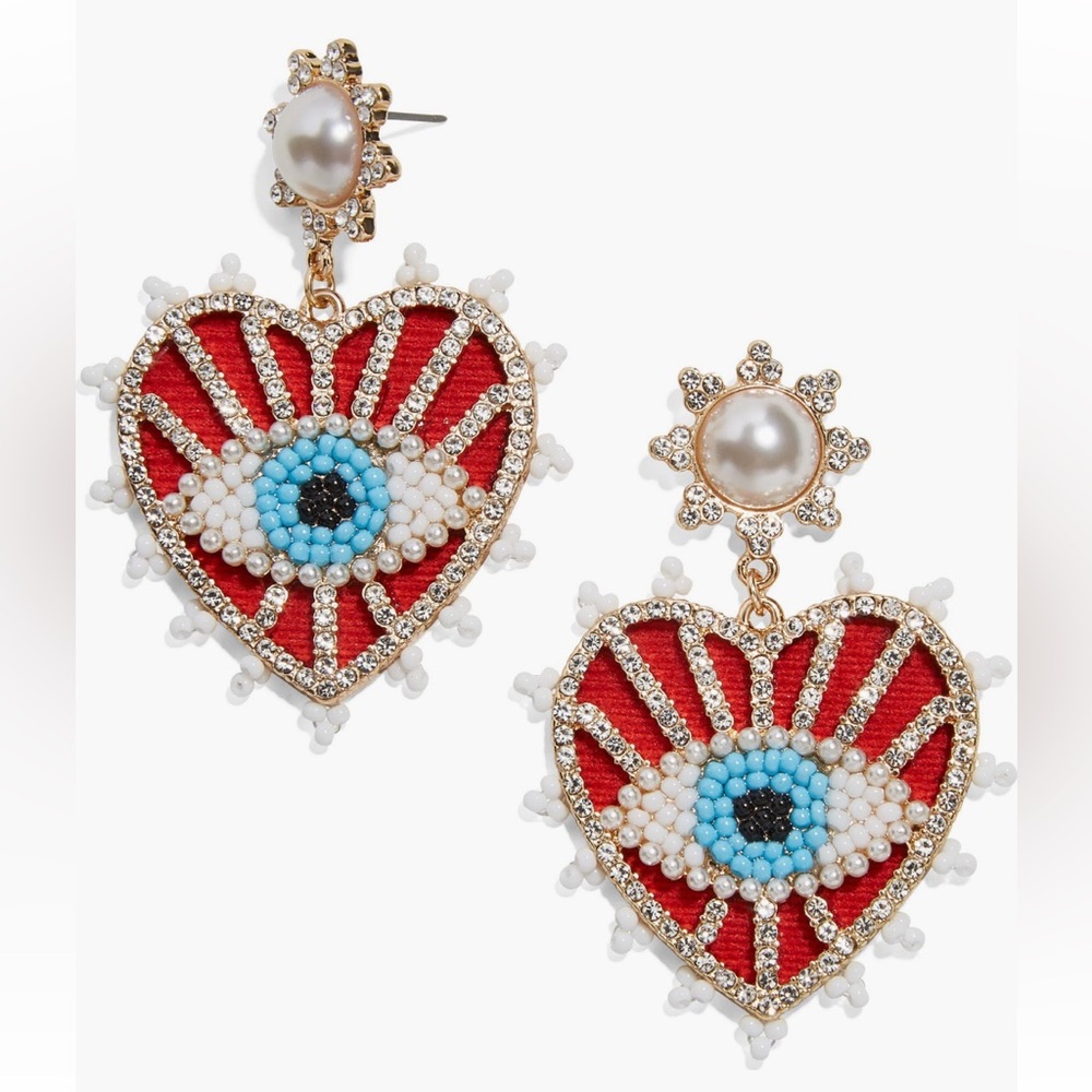 BaubleBar Ojo Evil Eye Earrings